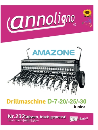 annoligno 232 Amazone Saehmaschine Front